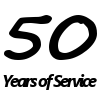 Over 50 Years of Service